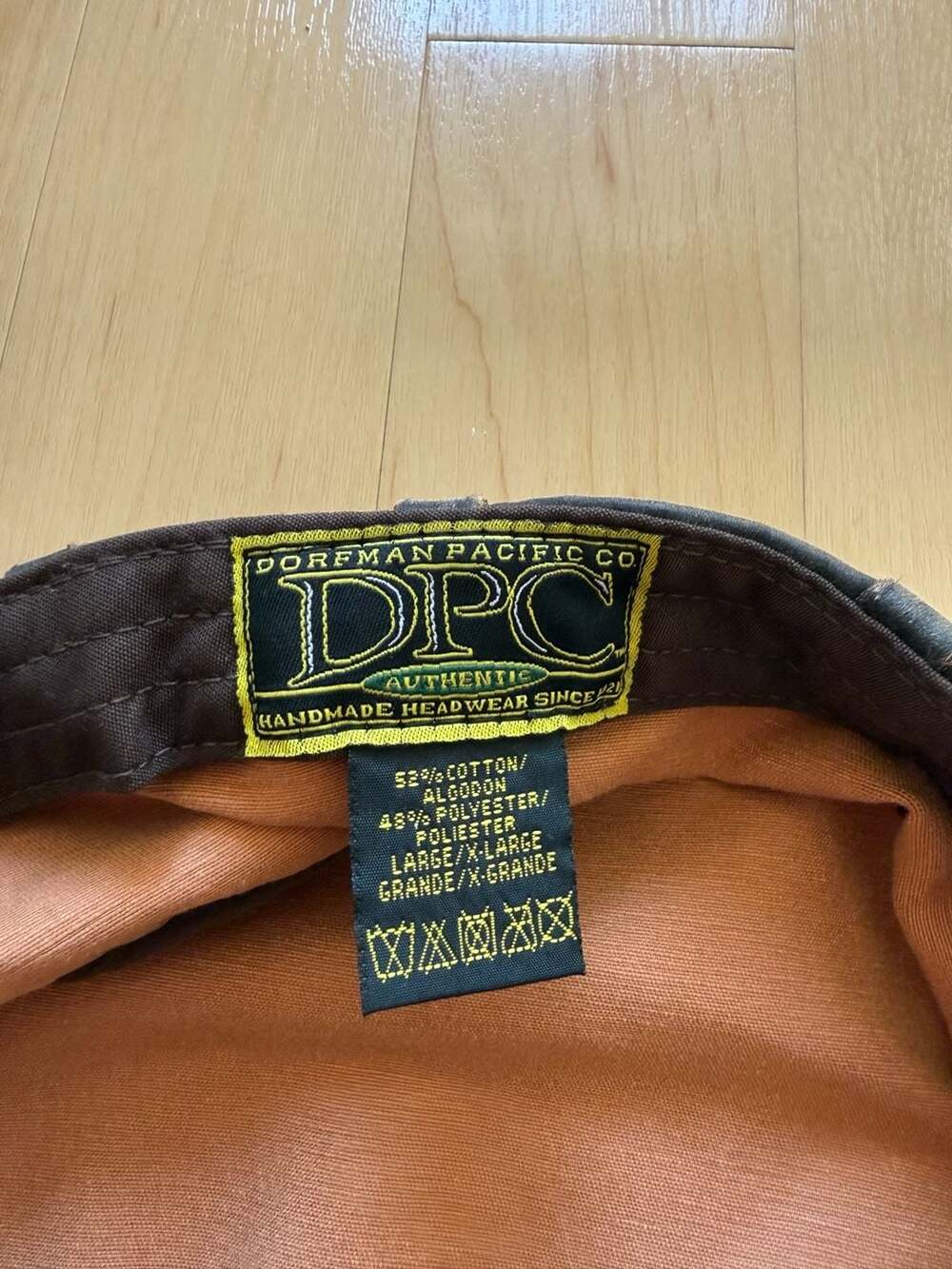 Dorfman Pacific Co DPC Weathered Cotton Military Cadet Cap L/XL - Picture 6 of 7